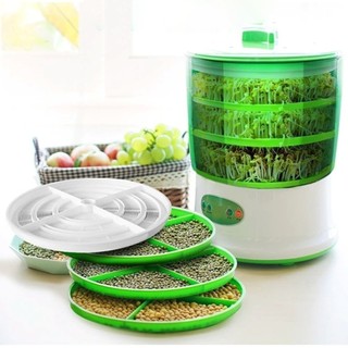 (Xả Kho) Máy Làm Giá Đỗ Gieo Mầm Tự Động Bằng Điện 3 Tầng A323B