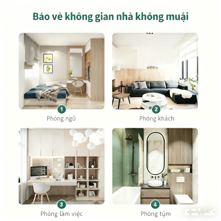 Nhang Đuổi Muỗi Thảo Dược Ngải Cứu Tự Nhiên | An Toàn, Không Mùi Hóa Chất | Lý Tưởng Cho Phòng Ngủ và Phòng Trẻ Em