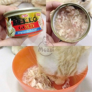 [Hộp 12 lon] Pate cho mèo Nekko Gold cá ngừ
