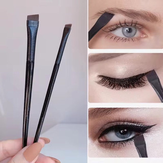 Cọ trang điểm chuyên nghiệp góc cạnh mỏng chải mí mắt-lông mày phẳng lưỡi mịn