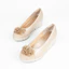 Giày da đế xuồng cao cấp 5,5cm, giầy công sở phối hoa siêu êm, chống thấm nước 23618 chính hãng Kosu Nhật Bản