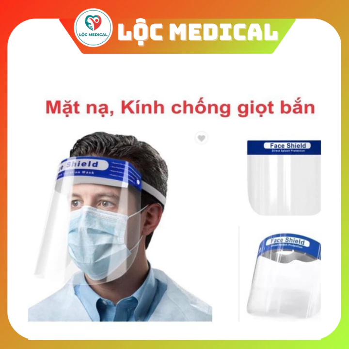 Kính Chắn Giọt Bắn Face Shield Che Kín Mặt