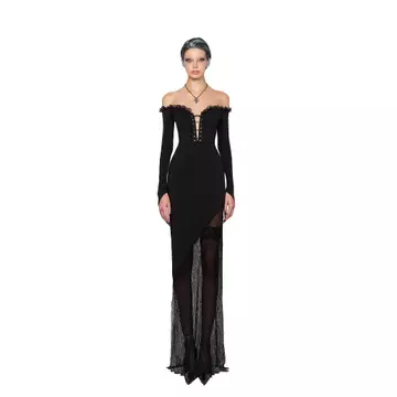 LSOUL Lucid Dress Váy Trễ Vai Cut Out Nữ Women V23121592
