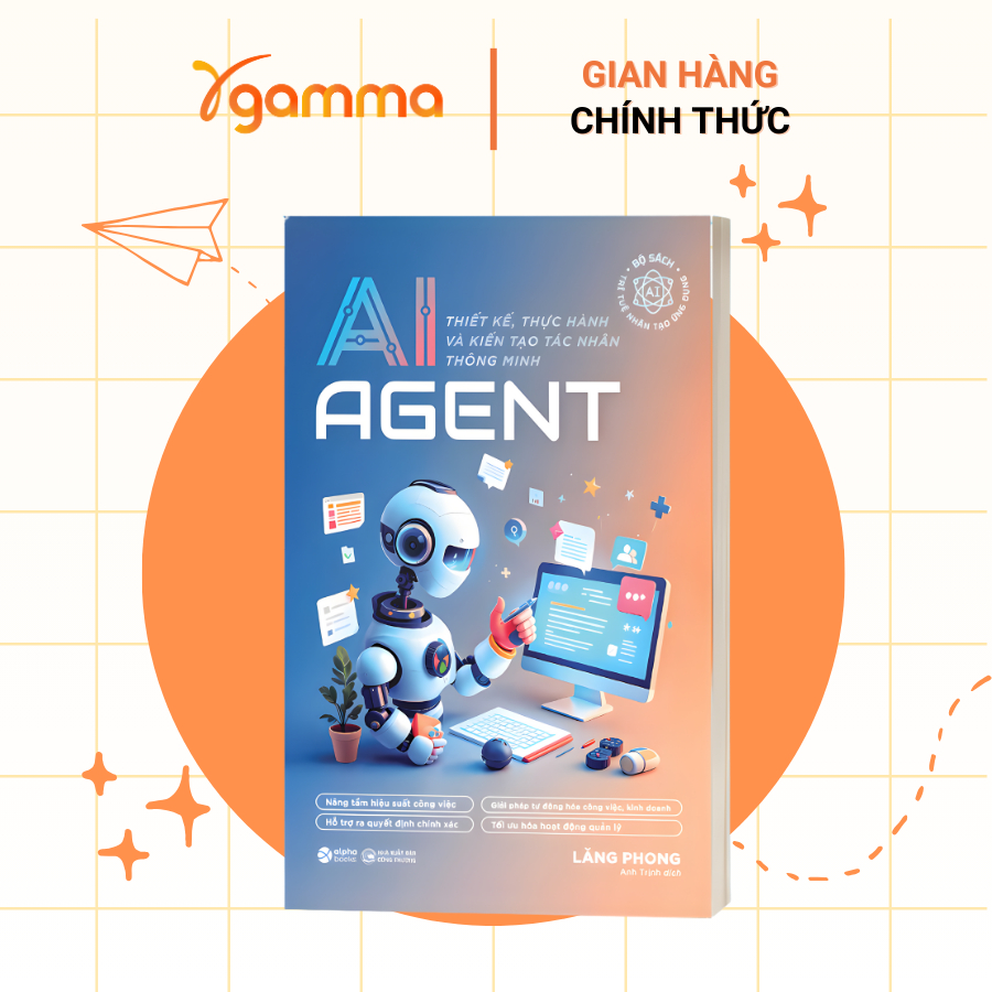 Sách - Combo 3 Cuốn Công Nghệ Al: Ai Agent + Life 3.0 + Siêu Trí Tuệ (Alpha Books)