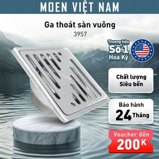 Ga thoát sàn vuông MOEN - 3957 - Hàng chính hãng