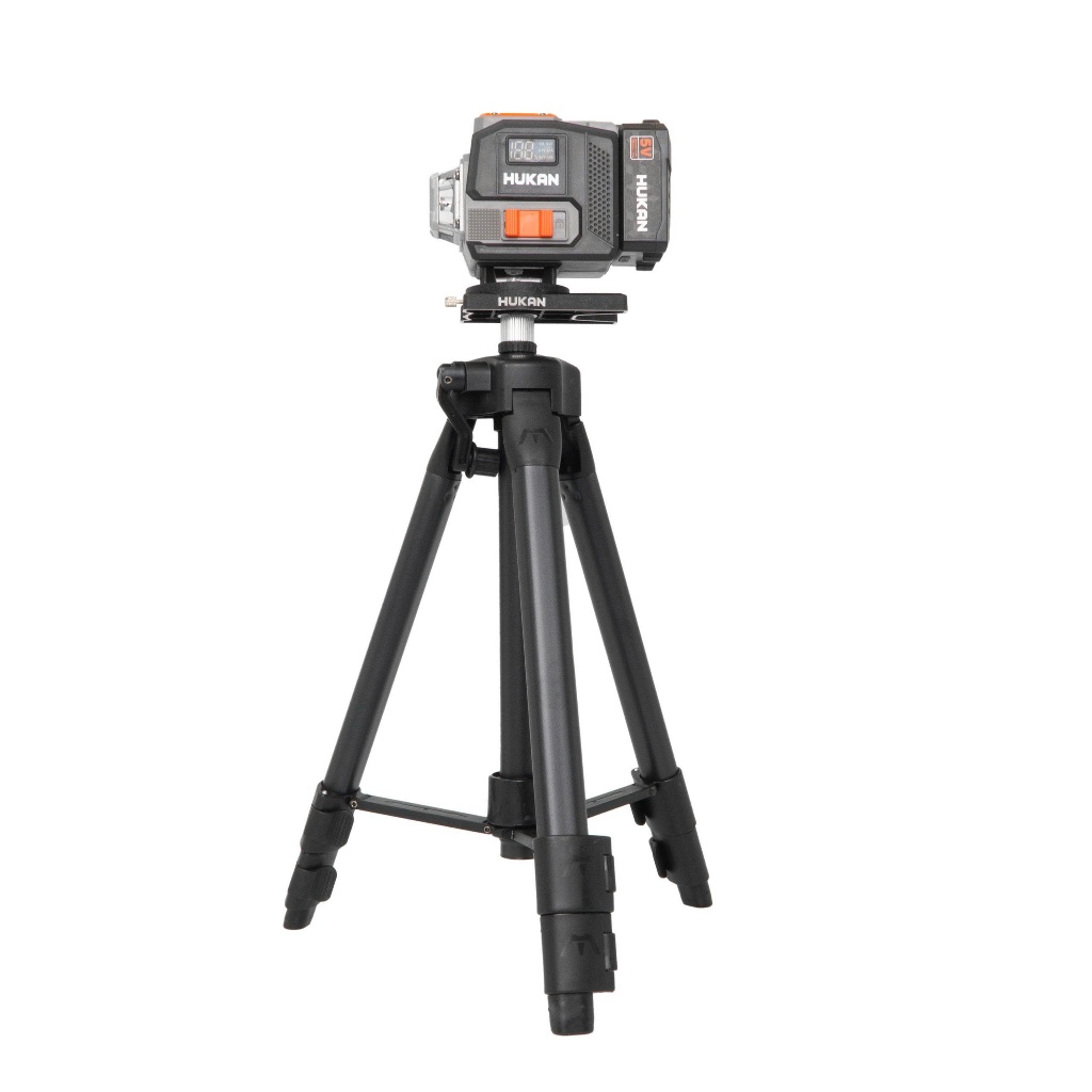 [Tặng chân] Máy cân bằng laser HUKAN G1-LT97, 12 Tia xanh bóng LED, Kèm 2 pin dung lượng cao