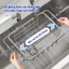 Rổ Gác Bồn Rửa Bát Chất Liệu Inox 304, Rổ Rửa Rau, Giá Úp Bát Gác Bồn Rửa Kéo Dài Thu Gọn Tiện Lợi