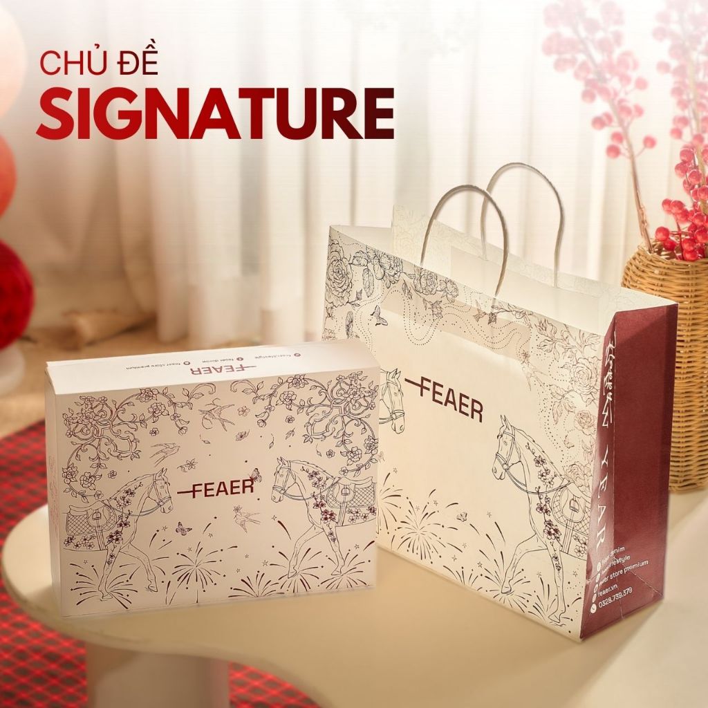 COMBO HỘP QUÀ theo chủ đề thiết kế riêng, tinh tế, sang trọng, chỉn chu - FEAER