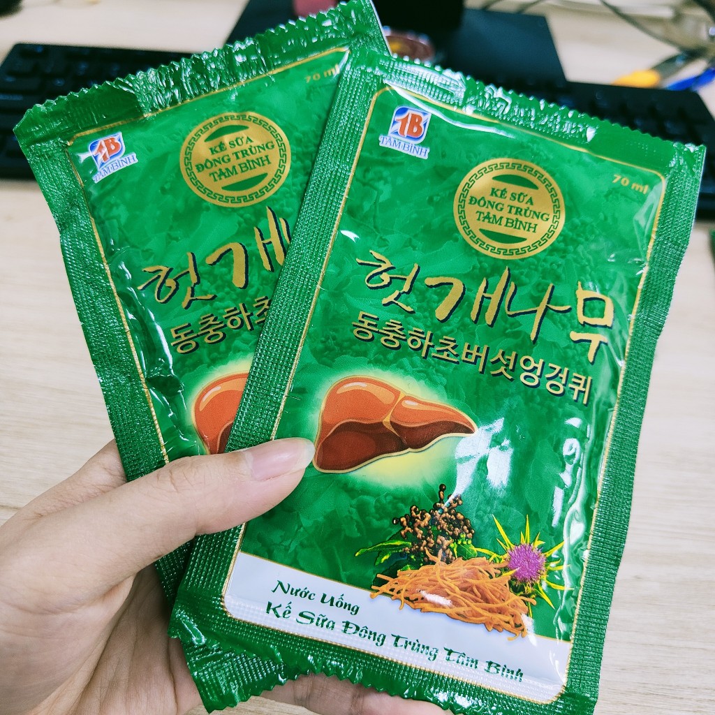 [Tặng trải nghiệm] Gói Nước uống Hồng Sâm, Kế Sữa Đông Trùng Tâm Bình - Dược Liệu Quý Bồi Bổ Sức Khỏe