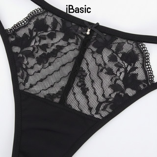 [SEASON OF LOVE] Quần lót Quần chip lọt khe dây một mảnh ren màu đỏ gợi cảm sexy iBasic PANW198