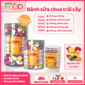 Bánh ăn dặm cho bé từ 6 tháng, bánh sữa chua trái cây tự nhiên bổ sung vitamin và khoáng chất | HƯƠNG FOOD