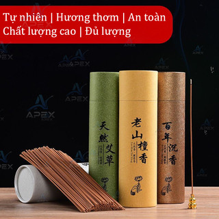 Nhang Thanh Trầm Hương Phong Thủy 200g 400 Cây - Cúng Thờ Thư Giãn Dùng Nhà Tự Nhiên Hương Dịu Lọc Không Khí