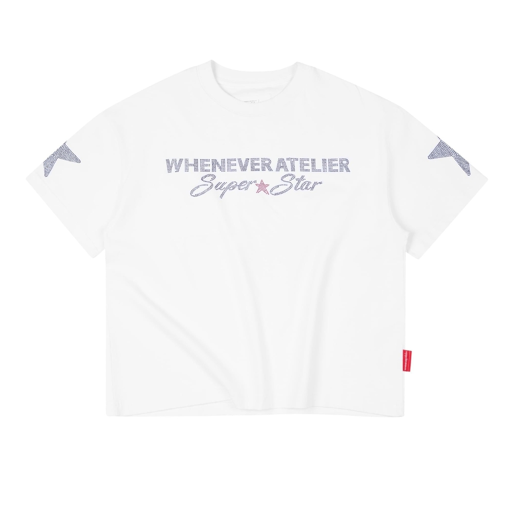 Whenever - Áo Thun Whenever Super Star T-Shirt/ WHITE | Shopee Việt Nam