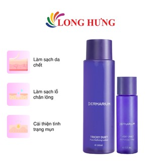Tẩy tế bào chết dành cho da mặt Dermarium Tricky Duet 2% Salicylic Acid (55ml/150ml)