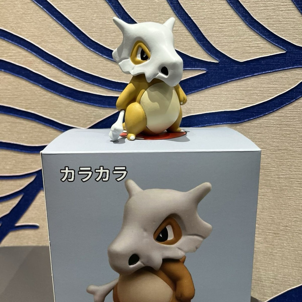 Mô hình Figure Pokemon Cubone cầm xương cute size nhỏ 8cm