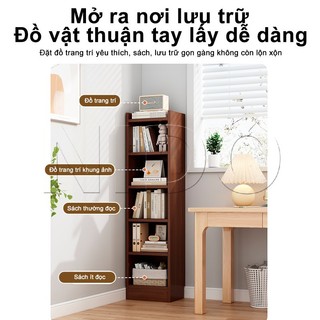 Nido Kệ Sách Hẹp Chống Ẩm Chịu Lực 100kg Dễ Lau Giải Pháp Lưu Trữ Cho Góc Phòng Trọ Làm Việc