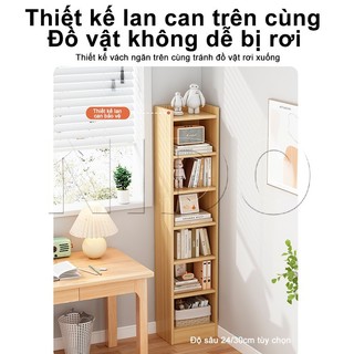 Nido Kệ Sách Hẹp Chống Ẩm Chịu Lực 100kg Dễ Lau Giải Pháp Lưu Trữ Cho Góc Phòng Trọ Làm Việc