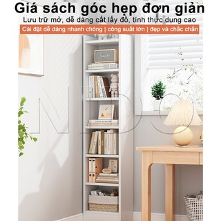 Nido Kệ Sách Hẹp Chống Ẩm Chịu Lực 100kg Dễ Lau Giải Pháp Lưu Trữ Cho Góc Phòng Trọ Làm Việc