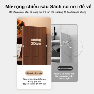Nido Kệ Sách Hẹp Chống Ẩm Chịu Lực 100kg Dễ Lau Giải Pháp Lưu Trữ Cho Góc Phòng Trọ Làm Việc