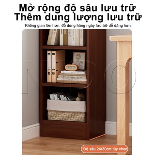 Nido Kệ Sách Hẹp Chống Ẩm Chịu Lực 100kg Dễ Lau Giải Pháp Lưu Trữ Cho Góc Phòng Trọ Làm Việc