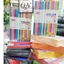 100 tờ giấy màu A4 80 gsm loại đẹp, giấy gấp sao, hạc, giấy Origami