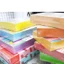 100 tờ giấy màu A4 80 gsm loại đẹp, giấy gấp sao, hạc, giấy Origami