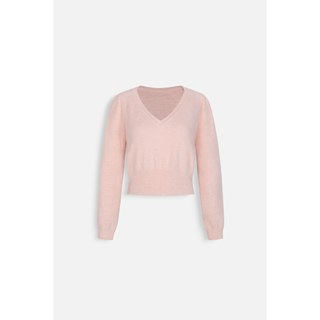 Áo len OLV cổ V tay dài bo eo thanh lịch Long Sleeves Knit Top nhiều màu phù hợp đi chơi đi làm