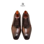 Giày  Tây Nam Oxford RS10-K13  Da Bê nhập Itlia ,Thương hiệu  AUGURIS , Đế cao 4cm bảo hành 12 tháng — ảnh 1