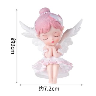 Phụ Kiện Trang Trí Bánh Kem [FREESHIP❤️] Combo 5 Em bé thiên thần, công chúa Trang Trí Bánh Kem Cho Tiệc Sinh Nhật