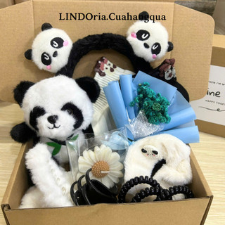 Set Quà Tặng Bạn Gái Cute LINDOria, Quà Sinh Nhật, 20/10, 14/2, 8/3, Capybara, Cinnamoroll, Kitty..