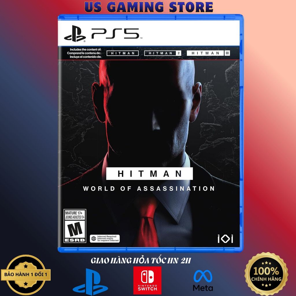 Đĩa Game Hitman World of Assassination PS5 | Shopee Việt Nam