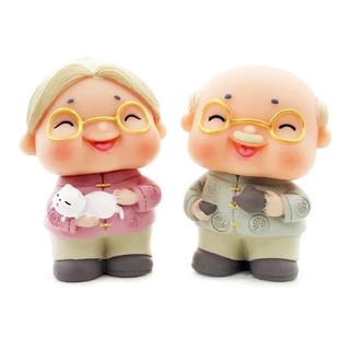 Phụ Kiện Bánh Sinh Nhật [FREESHIP🚗] -Combo 5 Ông và bà rời trang trí bánh kem, bánh sinh nhật