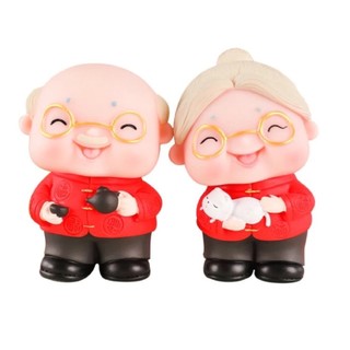 Phụ Kiện Bánh Sinh Nhật [FREESHIP🚗] -Combo 5 Ông và bà rời trang trí bánh kem, bánh sinh nhật