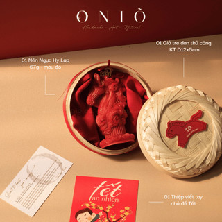 Set quà tặng Tết "An Khang Thịnh Vượng"-Oniõ,hương tinh dầu thiên nhiên,QTT-010