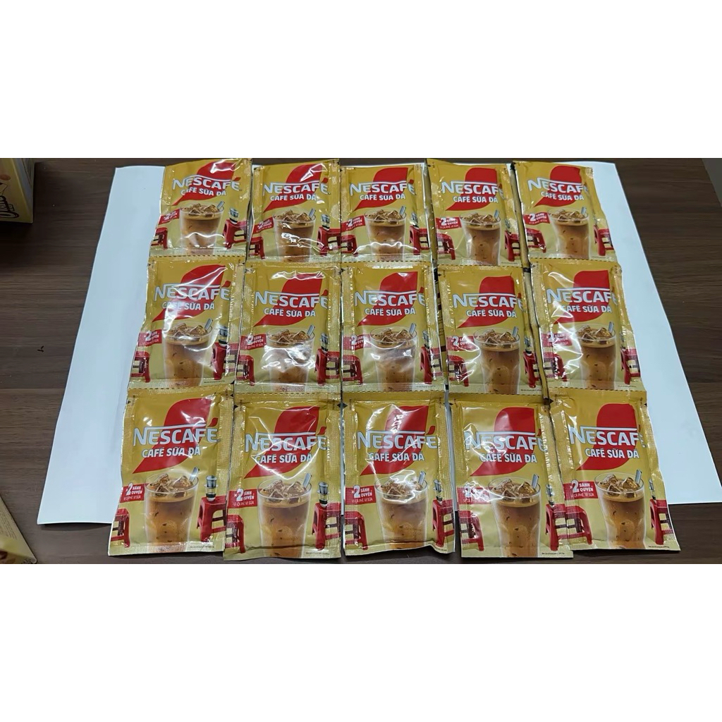 COM BO 50 gói Cà phê sữa đá , gói 24g HSD 10/2026 ——