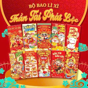 Xấp 10 Bao Lì Xì Chủ Đề Tết 2026 Nhiều Chủ Đề Dịp Tết Nguyên Đán Bính Ngọ