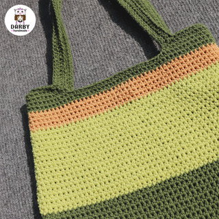 (Đồ Handmade) Túi đeo vai màu Quả Bơ - Quà tặng độc đáo - Darby Handmade