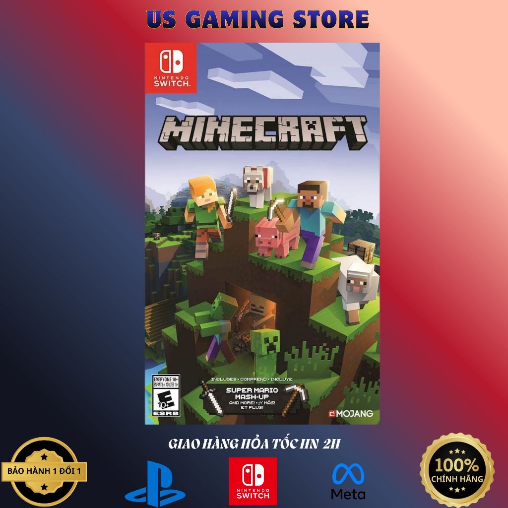 Minecraft nintendo switch - Giá Tốt, Sale Tháng 08, Ship 0 Đồng ...
