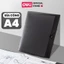 Bìa Còng A4 Bìa File Lá Còng Sắt 4 Còng Deli Kèm Quai Móc Chống Nước Đựng Tài Liệu Lưu Trữ Hồ Sơ VP