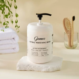 Gomez 1KG Kem Body Dưỡng Ẩm & Làm Mềm Da - Nâng Tone Cho Mọi Loại Da Với Chiết Xuất Tự Nhiên Giàu Dưỡng Chất