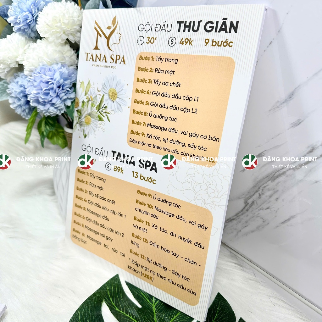 In menu formex, in menu bồi foamex, menu fomex thiết kế theo yêu cầu