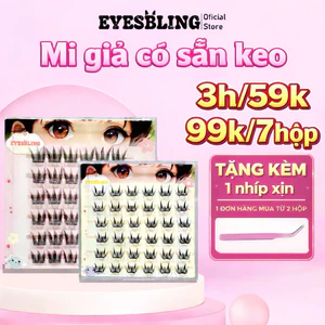 Mi Giả Eyes Bling có sẵn keo tự nhiên tái sử dụng được nhiều lần