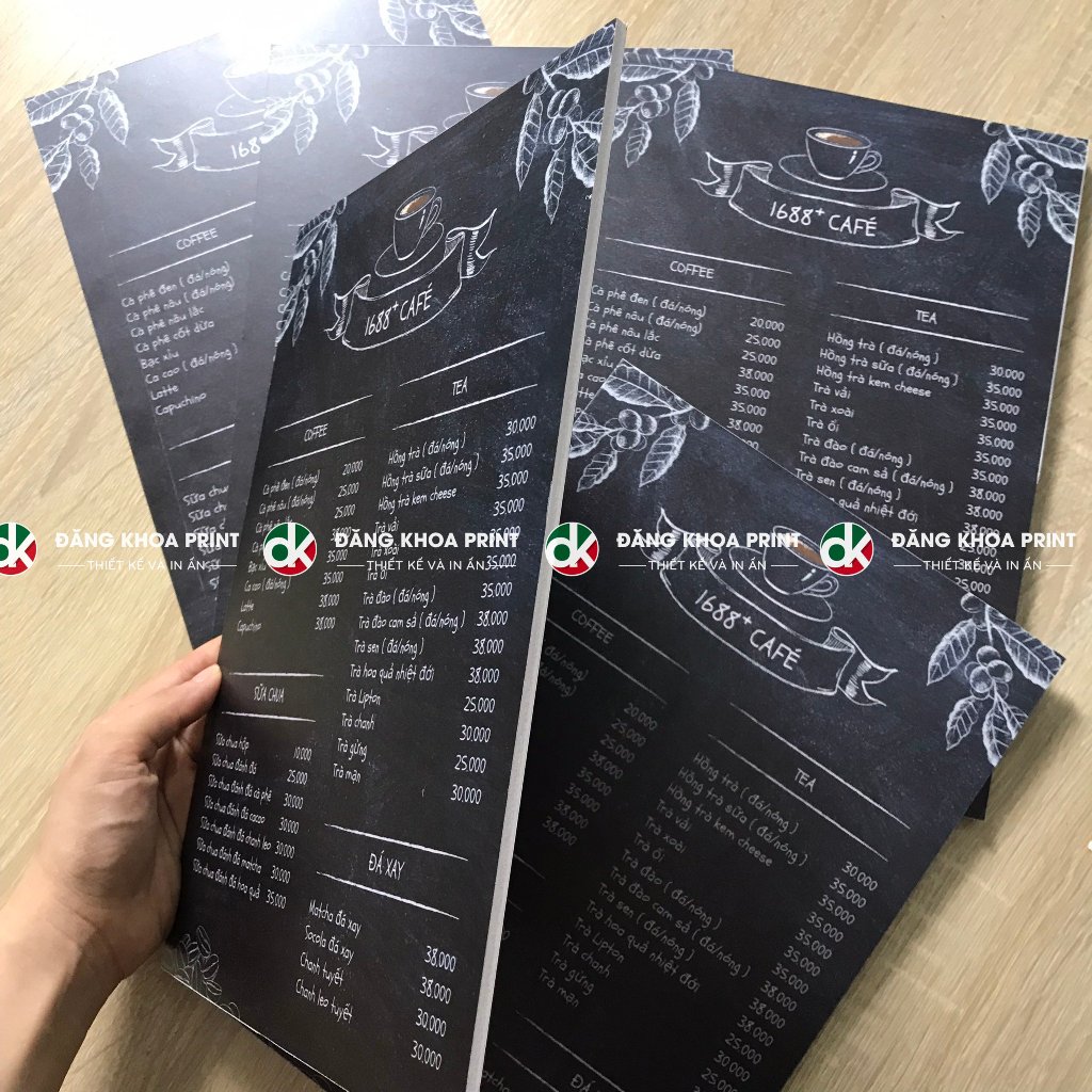 In menu formex, in menu bồi foamex, menu fomex thiết kế theo yêu cầu