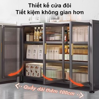 Tủ để đồ Tấm Hiện đại sang trọng Kệ tủ đa năng 100% thép carbon Tủ bếp đa năng Cao Cấp
