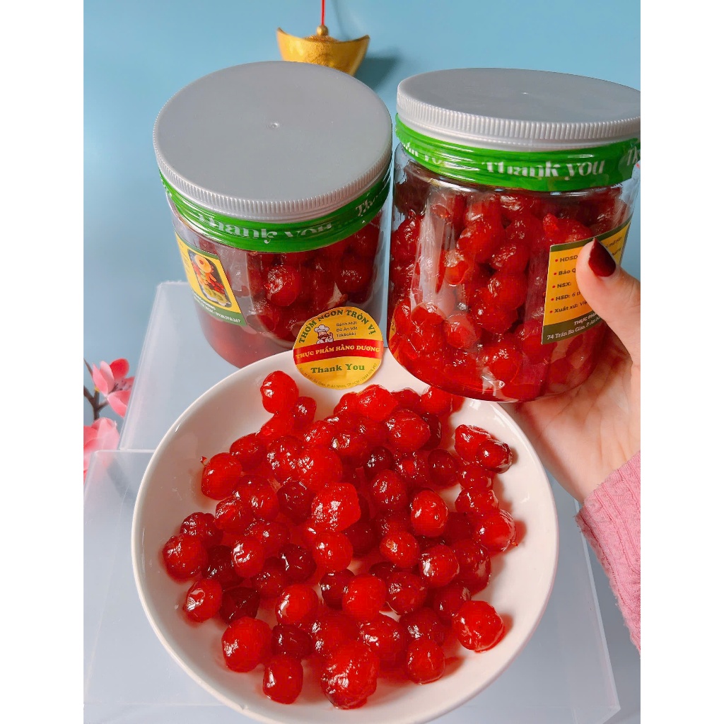 Mứt Chùm Ruột Rim Ngọt_Hạt To_ Đóng Hộp