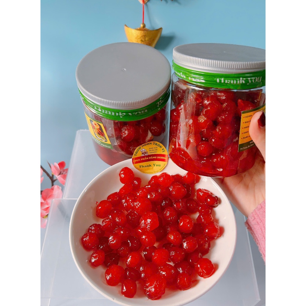 Mứt Chùm Ruột Rim Ngọt_Hạt To_ Đóng Hộp