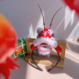 [Đặt hàng 2-3 ngày] Cài tóc hình Lân cho bé