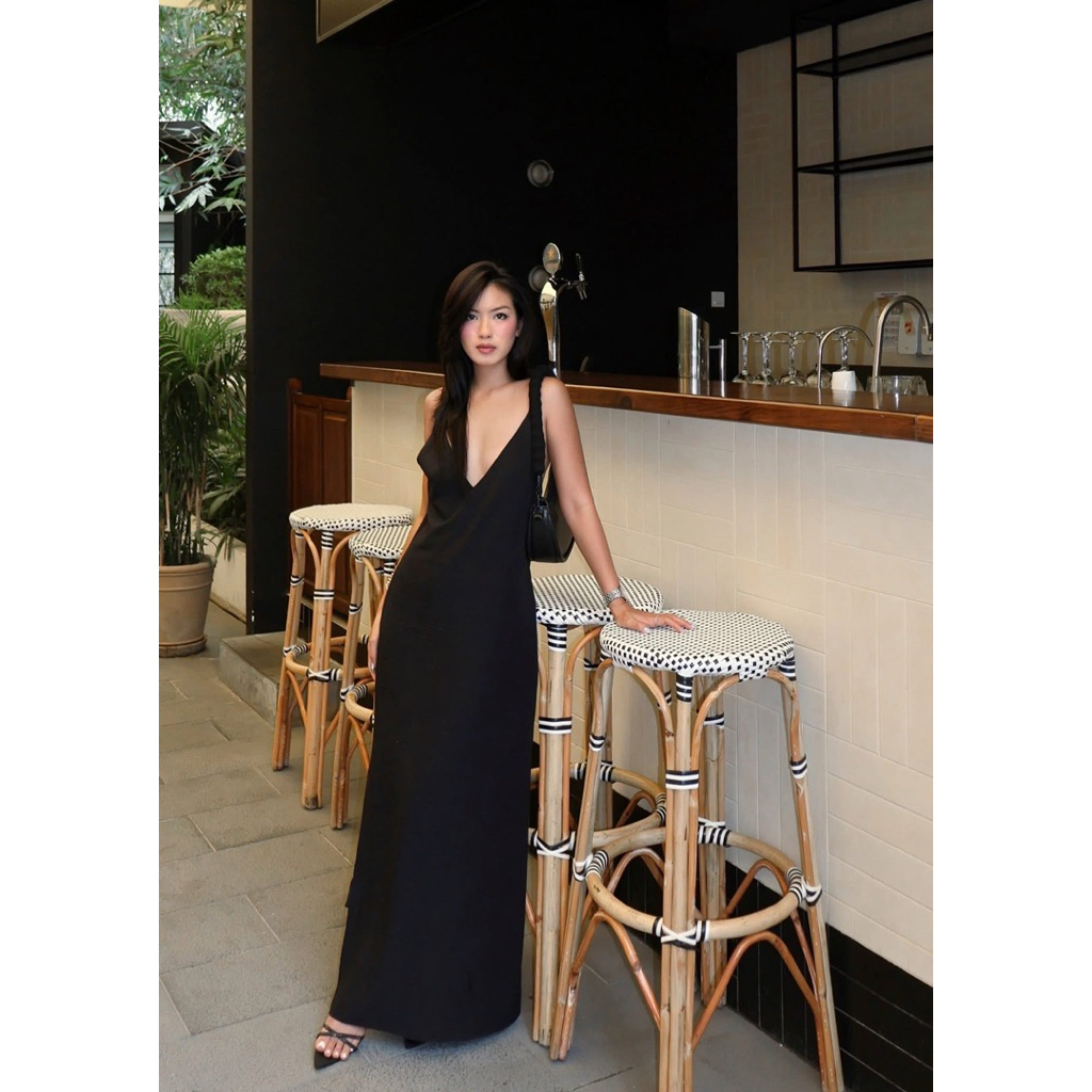 𝗕𝗲𝗹𝗹 - Đầm Linen  2 dây