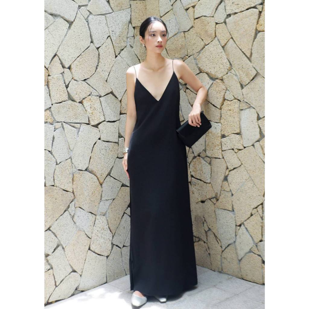 𝗕𝗲𝗹𝗹 - Đầm Linen  2 dây