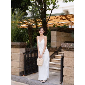 𝗕𝗲𝗹𝗹 - Đầm Linen 2 dây